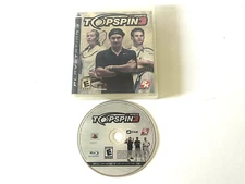 Top Spin 3 (Sony PlayStation 3, 2008) 2K sports PS3 Video Game - Tested