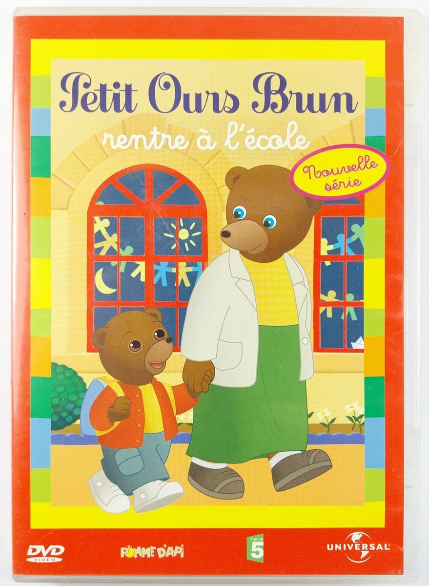 DVD Petit Ours Brun rentre à l'école DVD Zone 2 PAL Fr Version
