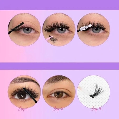 DIY Lashes Extension Set Wimpernverlängerung Kit Mit Bond Und Seal DE - Bild 23 von 38