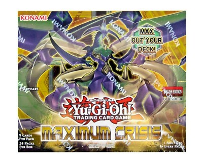 Yugioh Maximum Crisis Singles Mostly Common Karten