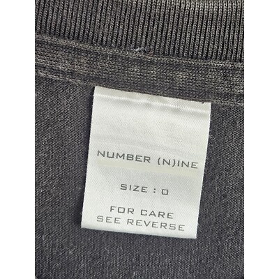 Number Nine SS01 Time Migration tuxedo shirt | eBay