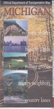 2003-2004 Official State Issue Road Map Of Michigan
