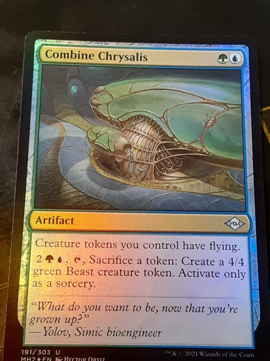 Combine Chrysalis FOIL , Modern Horizons 2 , Near Mint, MTG