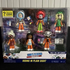 Roblox DEVSERIES Jailbreak Hiding In Plain Sight 6 Action Figures Virtual Code