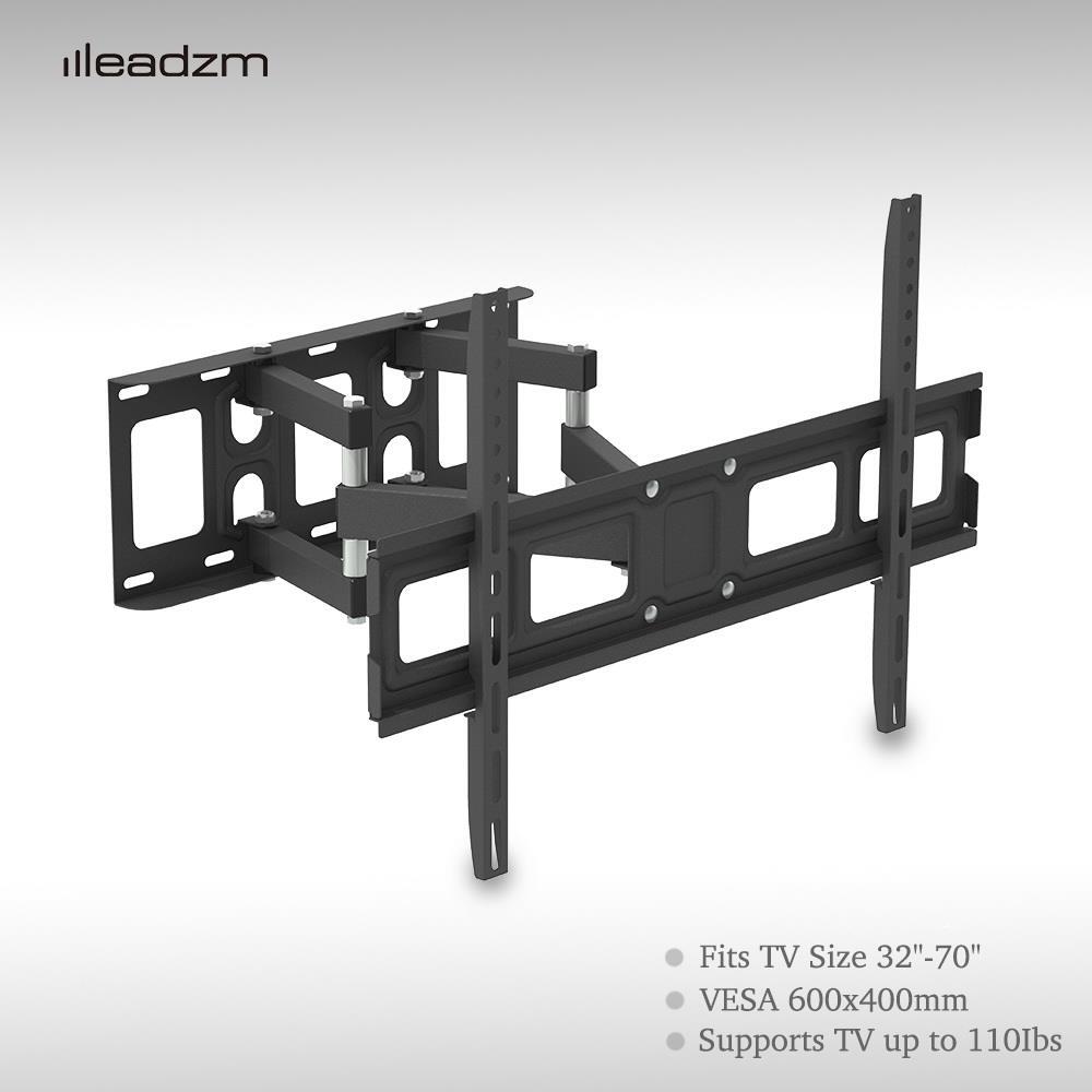 Support mural TV inclinable 400x600mm universel pour grand téléviseur Plasma