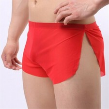 Ice silk Men's Boxers Shorts Gauze Panties Trunks Underwear M-XXL Fashion