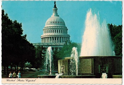 AK - (USA) - United States Capitol - Washington D.C. - Post Card - gelaufen -1A
