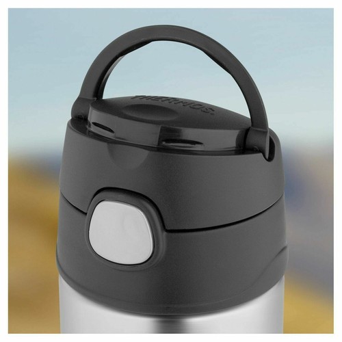 THERMOS Funtainer 355ml S/S Vacuum Insulated Beverage Bottle Multisports! - Picture 2 of 5