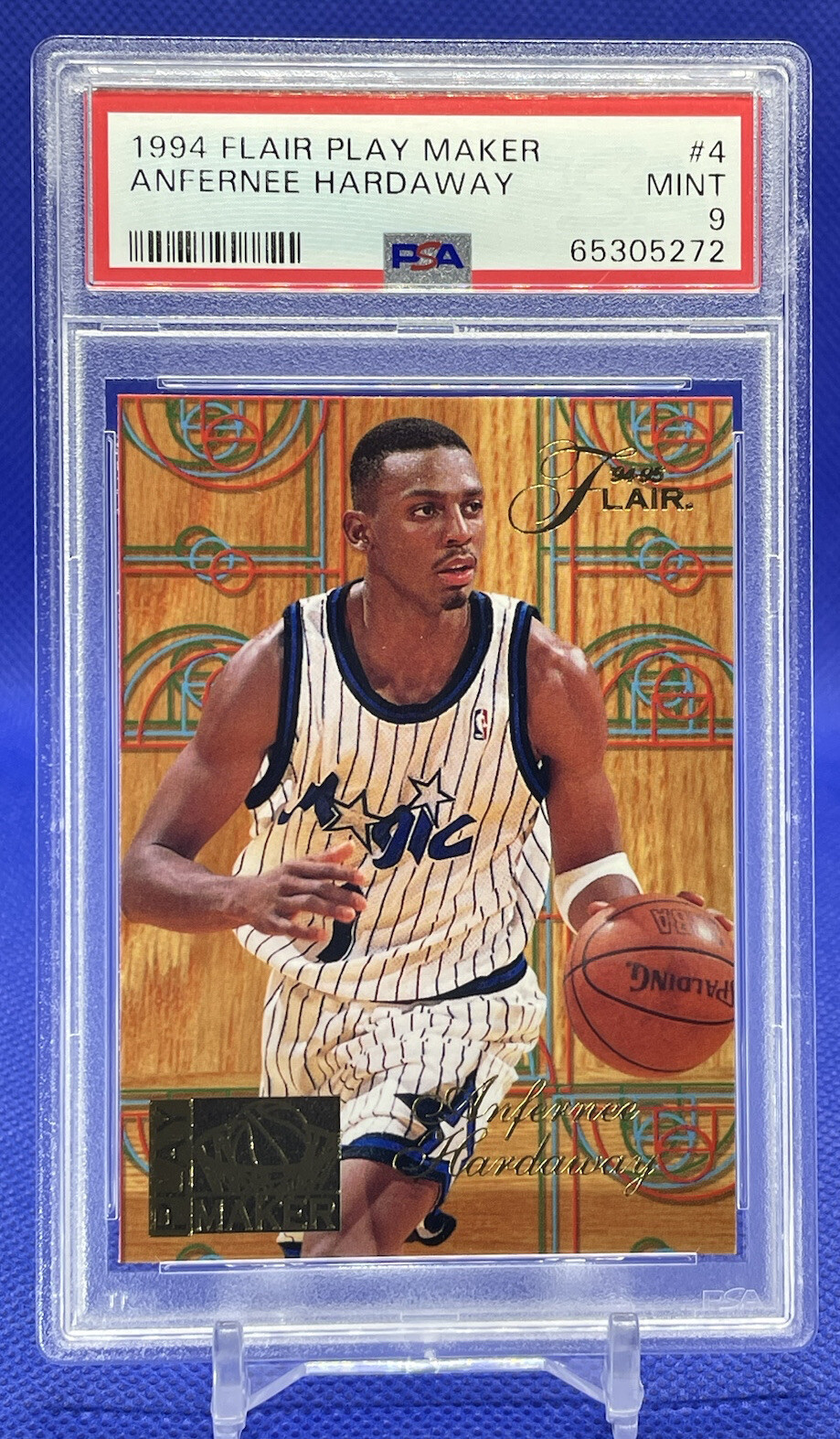 Anfernee Penny Hardaway 1994 Flair Play Maker #4 Graded PSA 9 Magic Pack Fresh