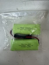 (2) Art-Tech Ni-mh 700mah RC Airplane Battery New Old Stock Lot Of 2