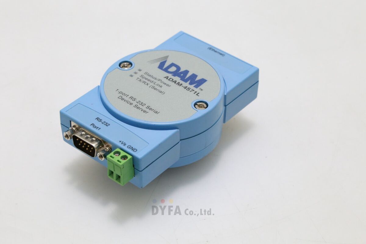 ADAM used ADAM-4571L 1-port RS-232 Serial Device Server ELEC ADAM used ADAM-4571L 1-port RS-232 Serial Device Server ELEC