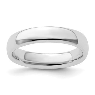 Massiver Sterlingsilber stapelbarer Ausdrücke rhodiumpolierter Ring