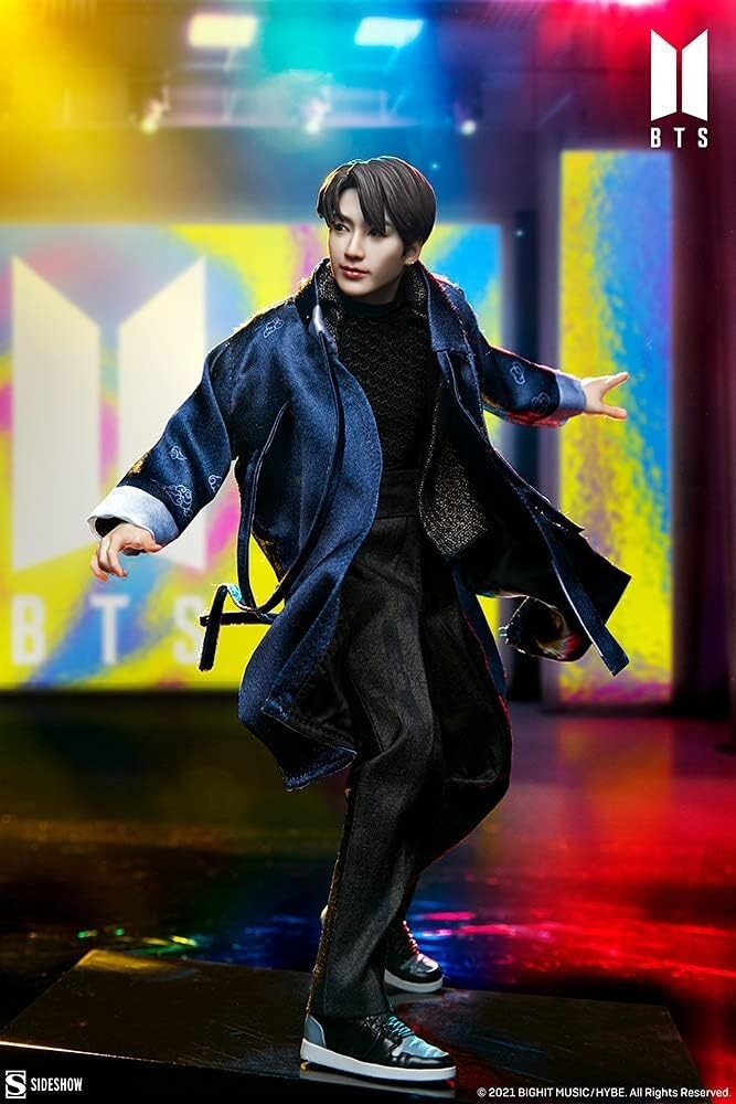BTS IDOL JUNG KOOK nonscale statue blue figure doll 23cm 200583