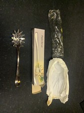 Vintage Wm A Rogers Silver 11" Pasta Server Scoop Collectible Tableware Flatware