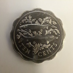 2000 Bahamas 10 Cents Coin - Circulated