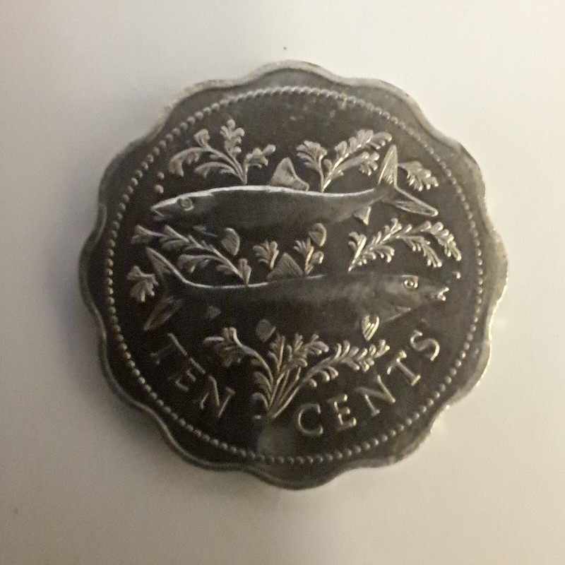 2000 Bahamas 10 Cents Coin - Circulated