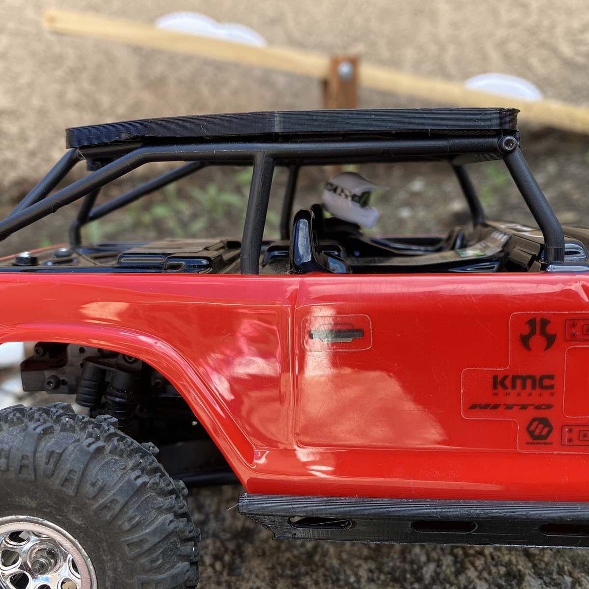 Axial SCX24 Micro RC Crawler DeadBolt Roof (Cage Integrated