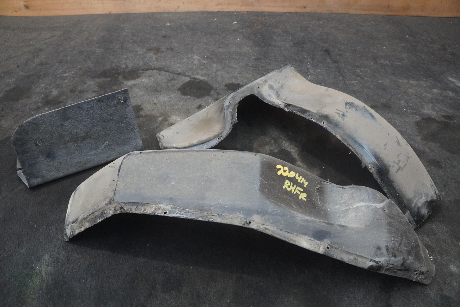 Front Right Inner Fender Wheel Well Liner Guard Panel Set Bentley Mulsanne 1988