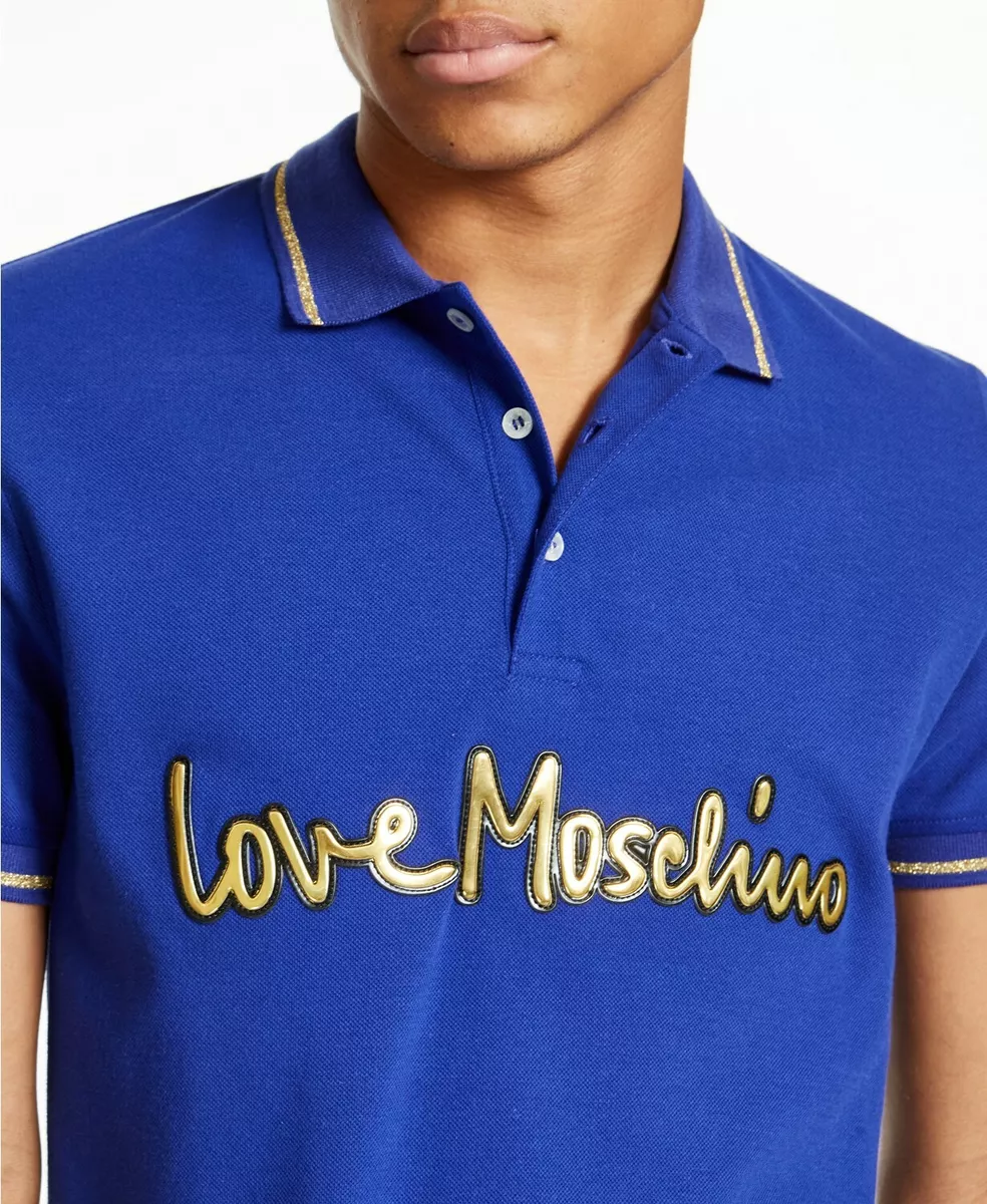 Purple hotsell moschino shirt