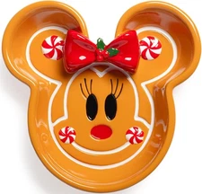 Jay Franco Disney Minnie Mouse Gingerbread Cookie Soap Dish - Christmas & Holida