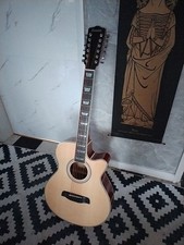 12 String Ferndale Audorturium Body Electro Acoustic Guitar