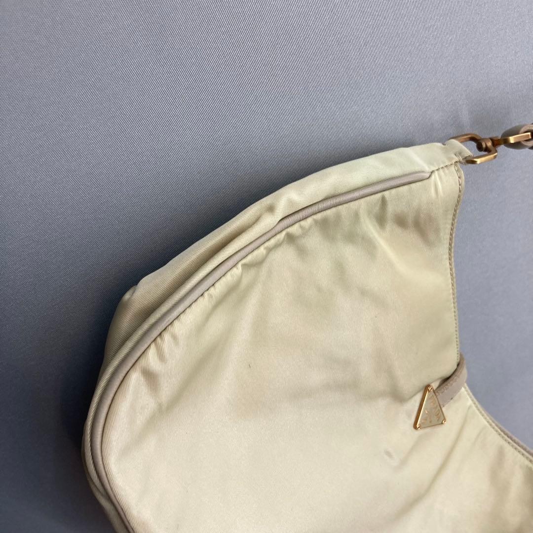 PRADA Nylon One Shoulder Bag Triangle Logo thumbnail 4