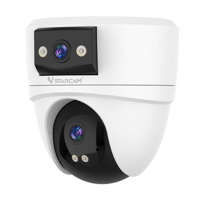 6MP Dual Lens Indoor Security Camera Wireless, 2.4G/5G WiFi Dual-Band with 36...