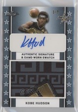 2020 Leaf Metal US Army All-American Bowl 3/5 Kobe Hudson #PA-KH1 Patch Auto 4z8