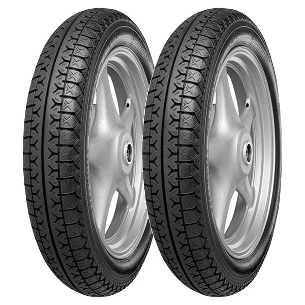 TYRE PAIR CONTINENTAL 5.00-16 69H + 3.50-16 58P K112