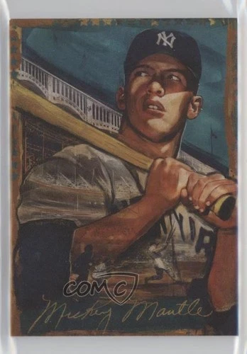 2021 Project 70 Online Exclusive 1952 Topps Baseball Mickey Mantle Andrew Thiele