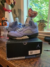 Size 10 - Jordan 5 Retro SE Mid UNC Worn With Fading