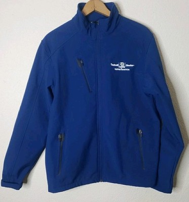 Hawker Beechcraft Aviation Jacket by Port Authority J324 Blue Size Small STAINED