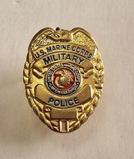 U.S. Marine Corps Military Police Badge Hat Or Lapel Pin 