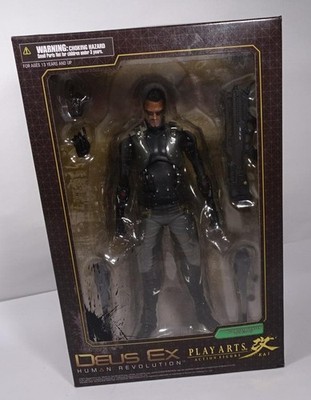 PLAY ARTS Kai Deus Ex Adam Jensen figure