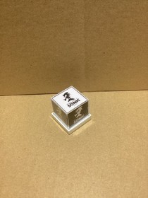 Rare Sega Promo PROJECT SONIC RUBBER STAMP Seal 1990s Sonic the Hedgehog Saturn