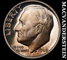 1960 Silver Roosevelt Dime - Choice Gem Proof  Lustrous  No Reserve  #K951