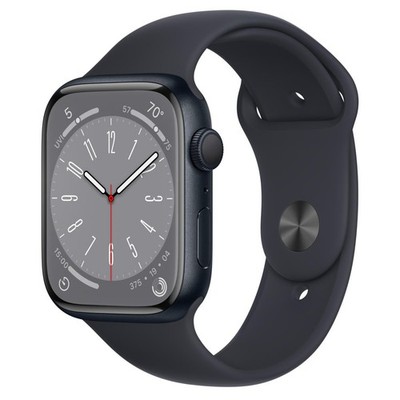 Apple Watch Series 8 45mm Midnight Aluminum Case Midnight Band - NEW SEALED