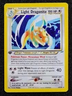 2002 Pokemon Neo Destiny Light Dragonite Holo 1st Edition 14/105 See Pictures