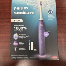Philips Sonicare ProtectiveClean 6100 Electric Toothbrush Deep Purple HX7407/01