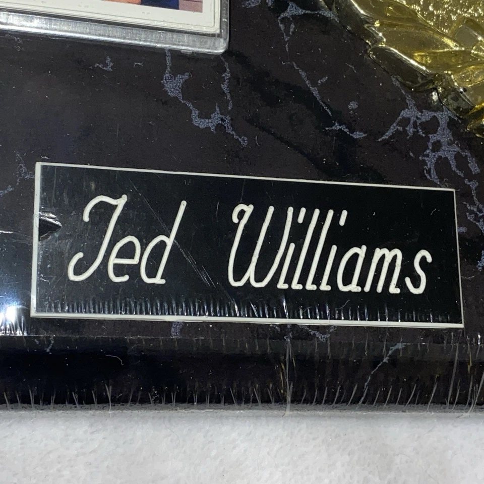 1991 Ted Williams Boston Red Sox Plaque - Image 4 of 4