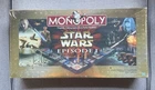 Vintage Star Wars Episode 1 Monopoly 3D Collector's Edition Game New Sealed