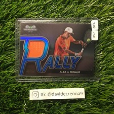 Alex De Minaur 2024 Topps Chrome Tennis #RR-ADM Rally Relic Memorabilia - 28/50