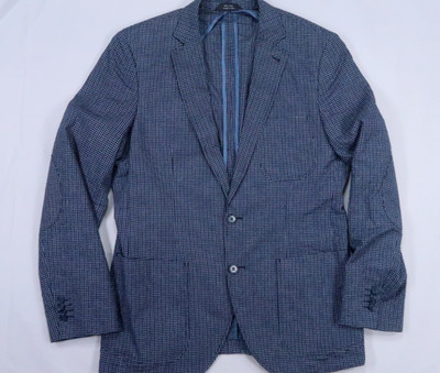 ZANETTI elements MEDIUM 40 R SPORT COAT jacket blazer COTTON Samos unstructured