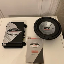 MTX audio! A set of subwoofer and power amplifier!
