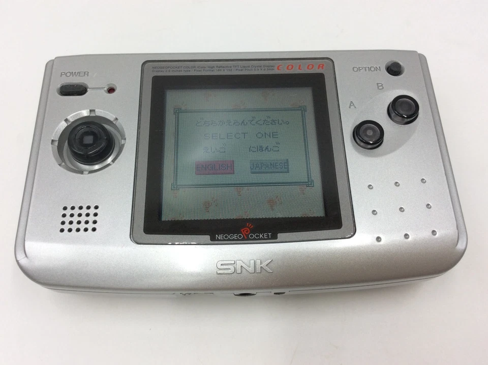 Neo Geo Pocket Color SNK Console Platinum Silver - Photo 2/4