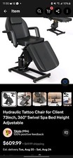 Hydraulic Tattoo Chair