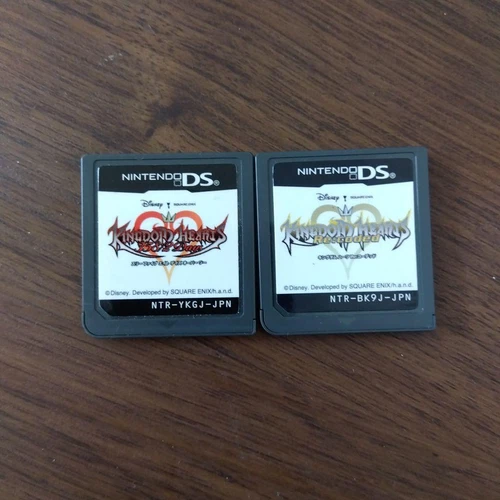 Kingdom Hearts 358/2 Days & Re:coded set Nintendo DS Region free Cartridge only