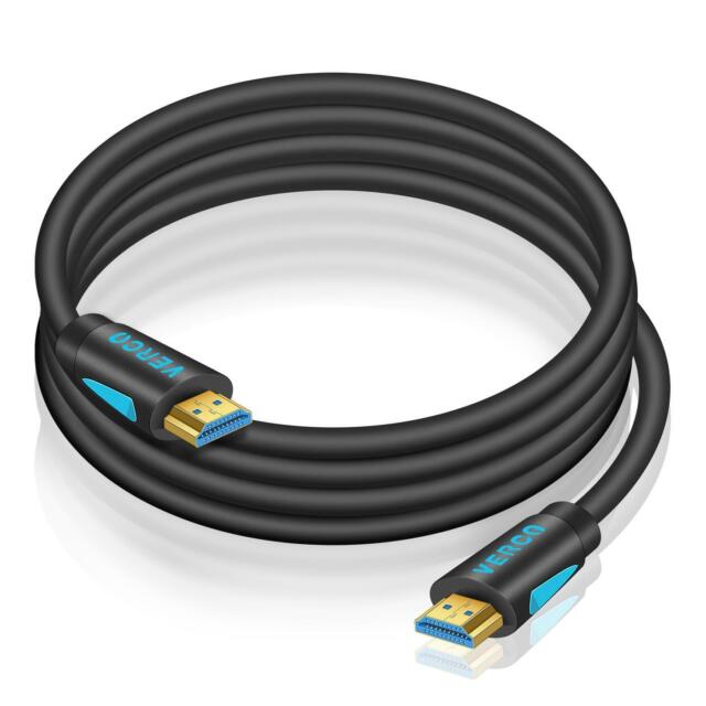 Flach Kabel HDMI 2.1 4K 8K UHD Ultra HD 3D High Speed HDTV Ethernet e ARC CEC