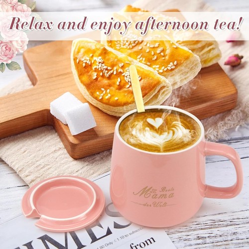 Muttertags Geschenk Tasse Set Beste Mama der Welt Tasse Geschenk für Mama Edel - Bild 5 von 7