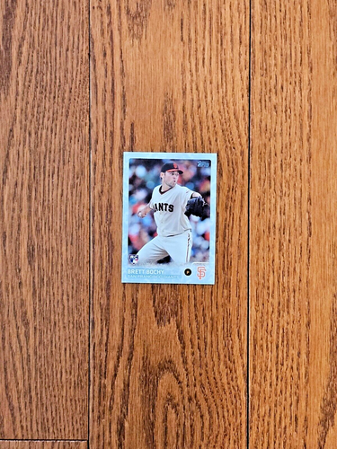 2015 Topps Snow Camo #690 Brett Bochy - Picture 3 of 6